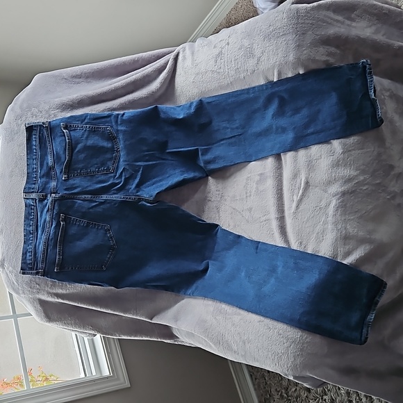 Men's Dark Jeans Old Navy 36*34 Slim Straight - Picture 8 of 10